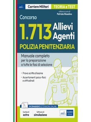 cover image of Concorso 1713 Allievi Agenti Polizia Penitenziaria